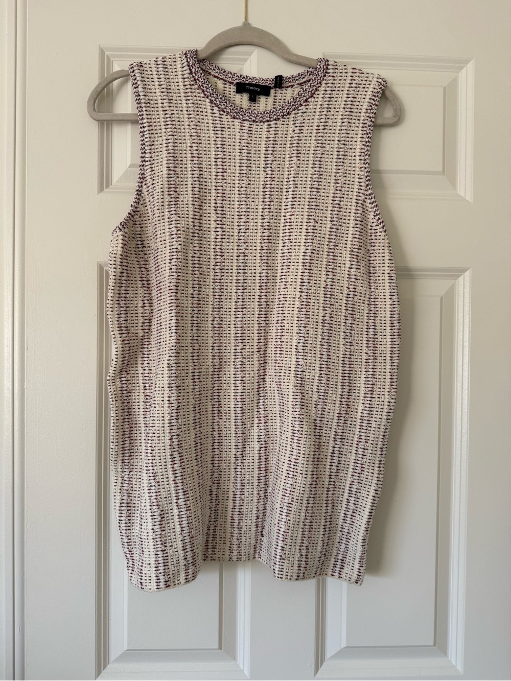 BNWT Knit Theory sleeveless sweater vest L Large - Picture 1 of 5